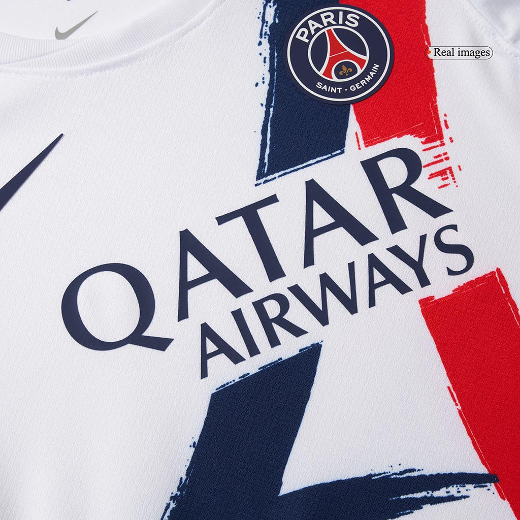 Kid's PSG Away Football Shirt Kit(Jersey+Shorts)