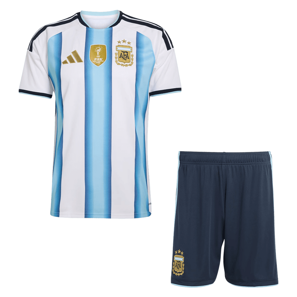 Argentina Home Football Shirt Kit(Jersey+Shorts) 2026