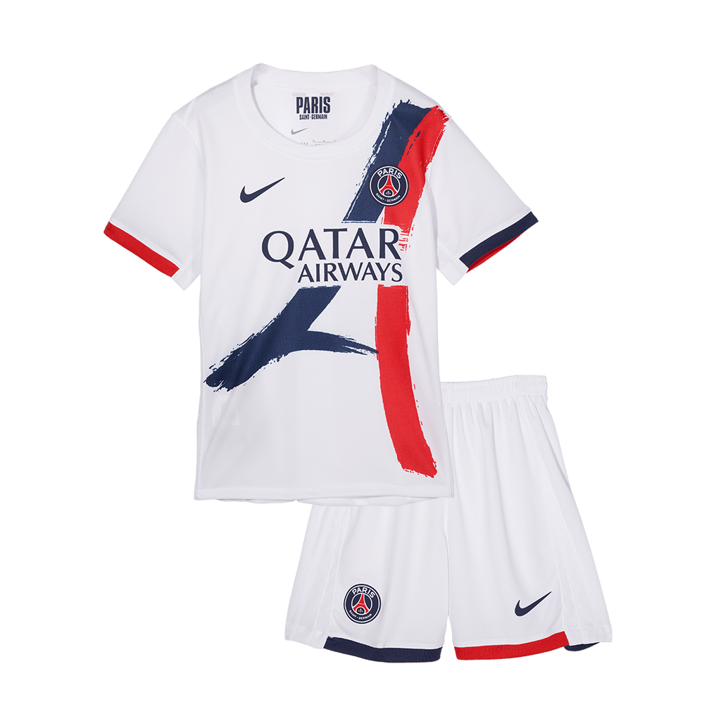 Kid's PSG Away Football Shirt Kit(Jersey+Shorts)