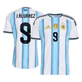 Player Version J.ÁLVAREZ #9 Argentina Home Football Shirt 2026
