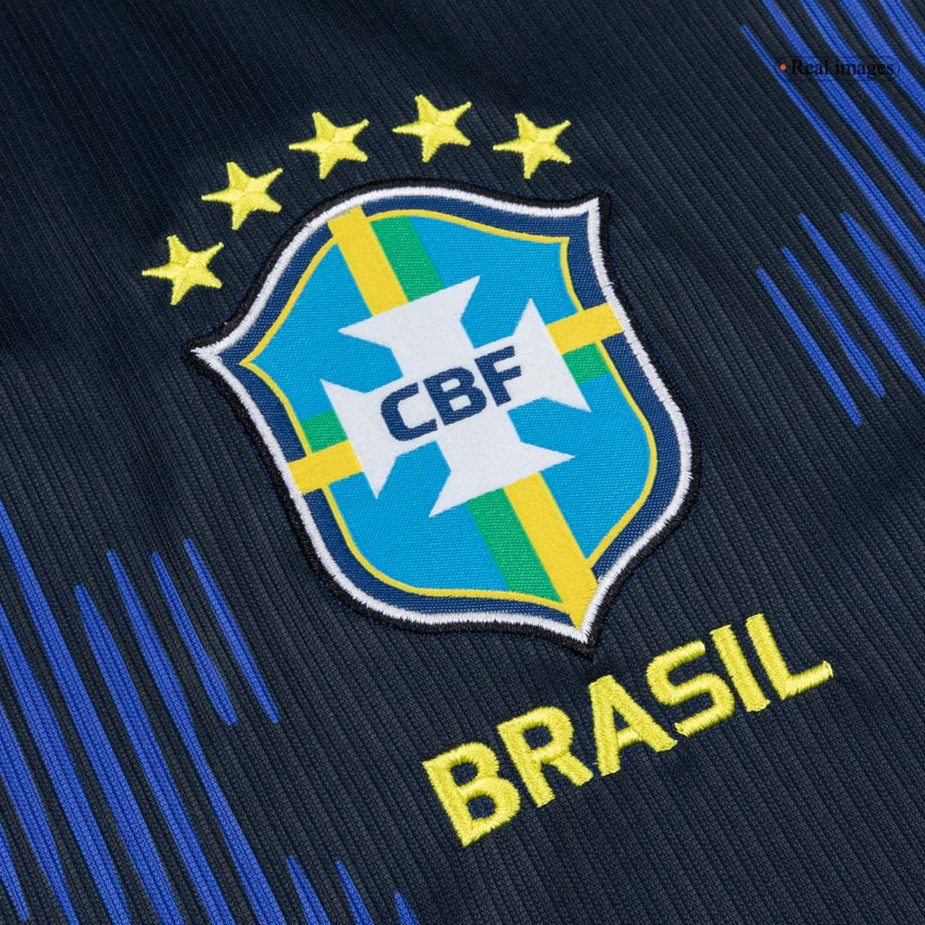 NEYMAR JR. #10 Brazil Away Soccer Jersey World Cup 2026 Navy