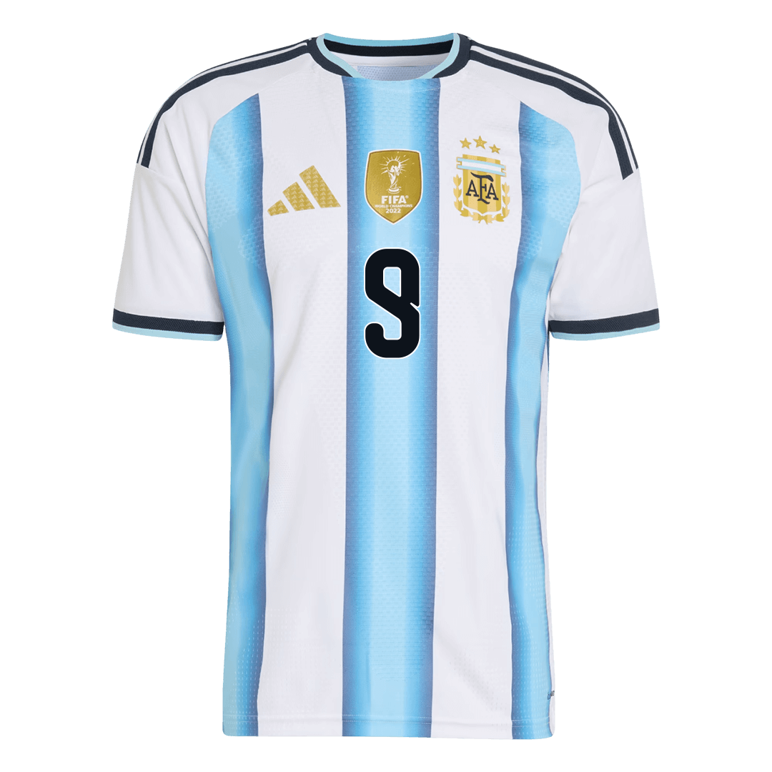 Player Version J.ÁLVAREZ #9 Argentina Home Football Shirt 2026