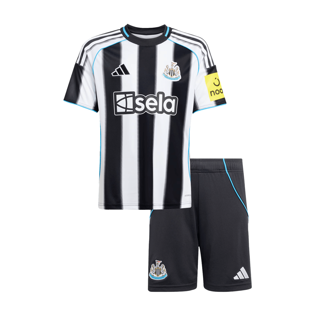 Kid's Newcastle United Home Football Shirt Kit(Jersey+Shorts) 2025/26