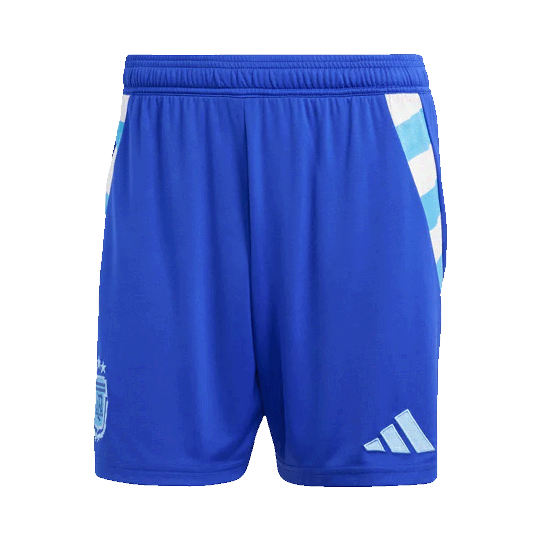 Men's Argentina Away Football Shirt Kit  (Jersey+Shorts) 2024