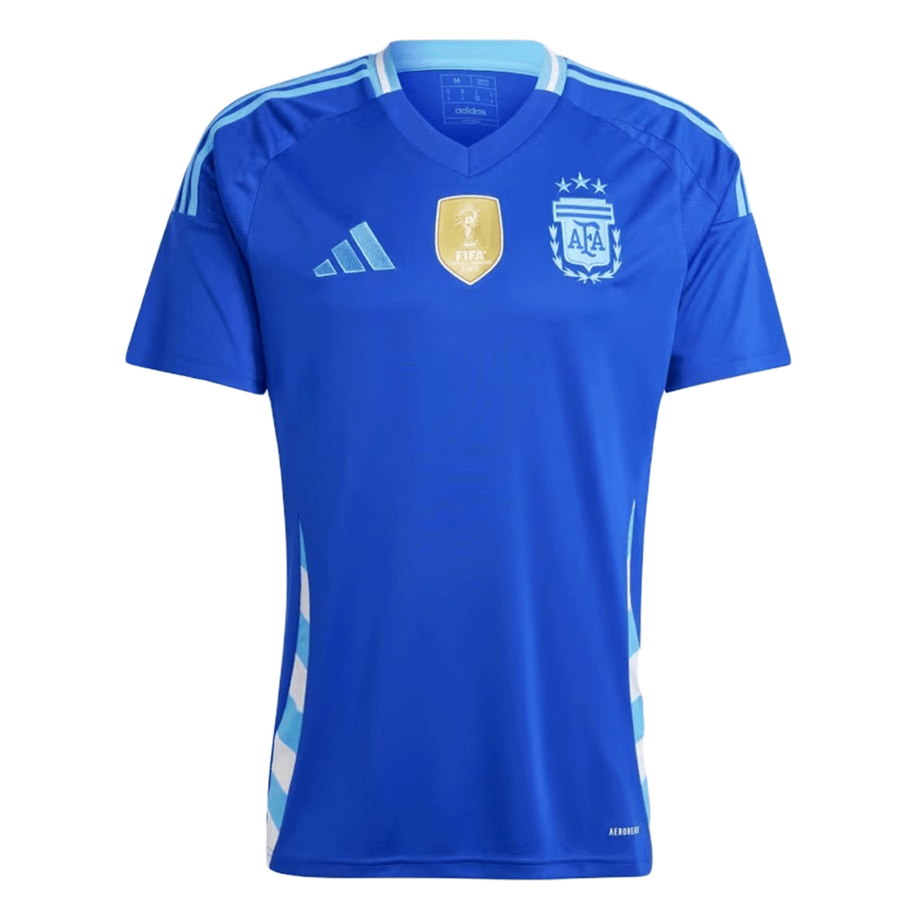 Men's Argentina Away Football Shirt Kit  (Jersey+Shorts) 2024