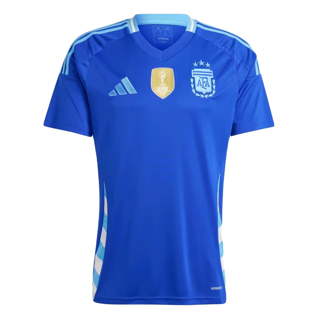 Men's Argentina Away Football Shirt Kit  (Jersey+Shorts) 2024
