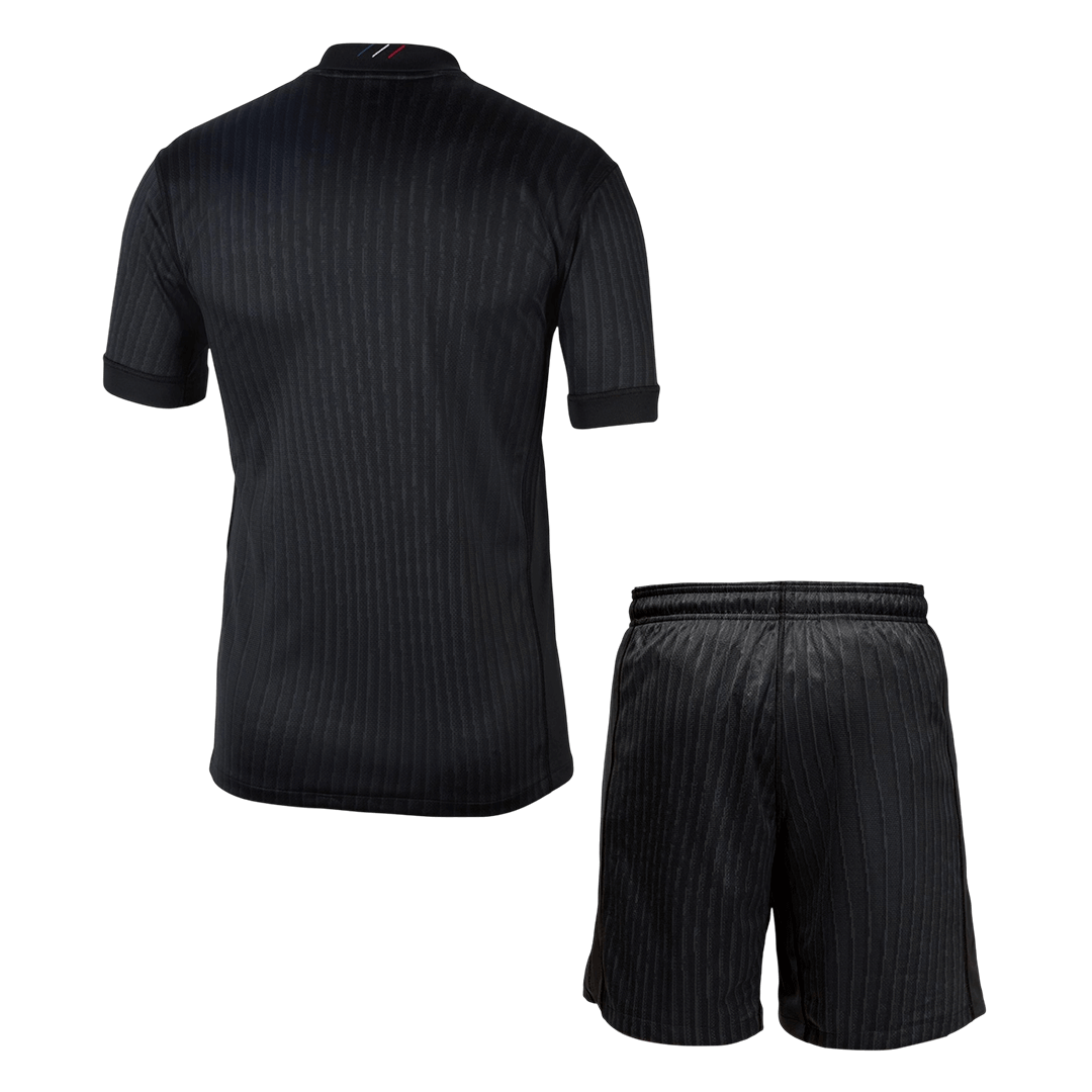 PSG Fourth Away Football Shirt Kit(Jersey+Shorts) 2025/26