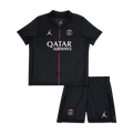 Kid's PSG Fourth Away Football Shirt Kit(Jersey+Shorts) 2025/26