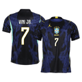 Player Version VINI JR. #7 Brazil Away Football Shirt 2026