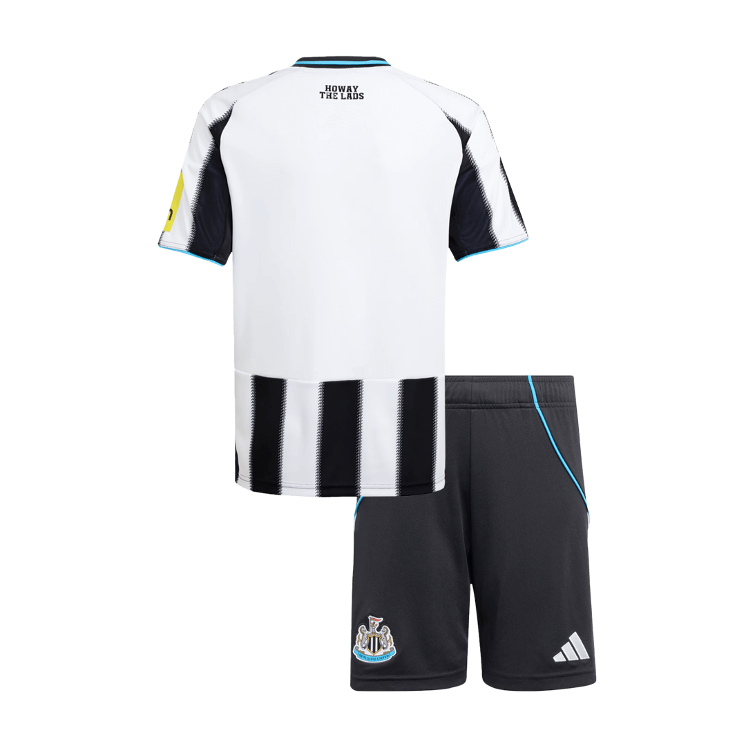 Kid's Newcastle United Home Football Shirt Kit(Jersey+Shorts) 2025/26