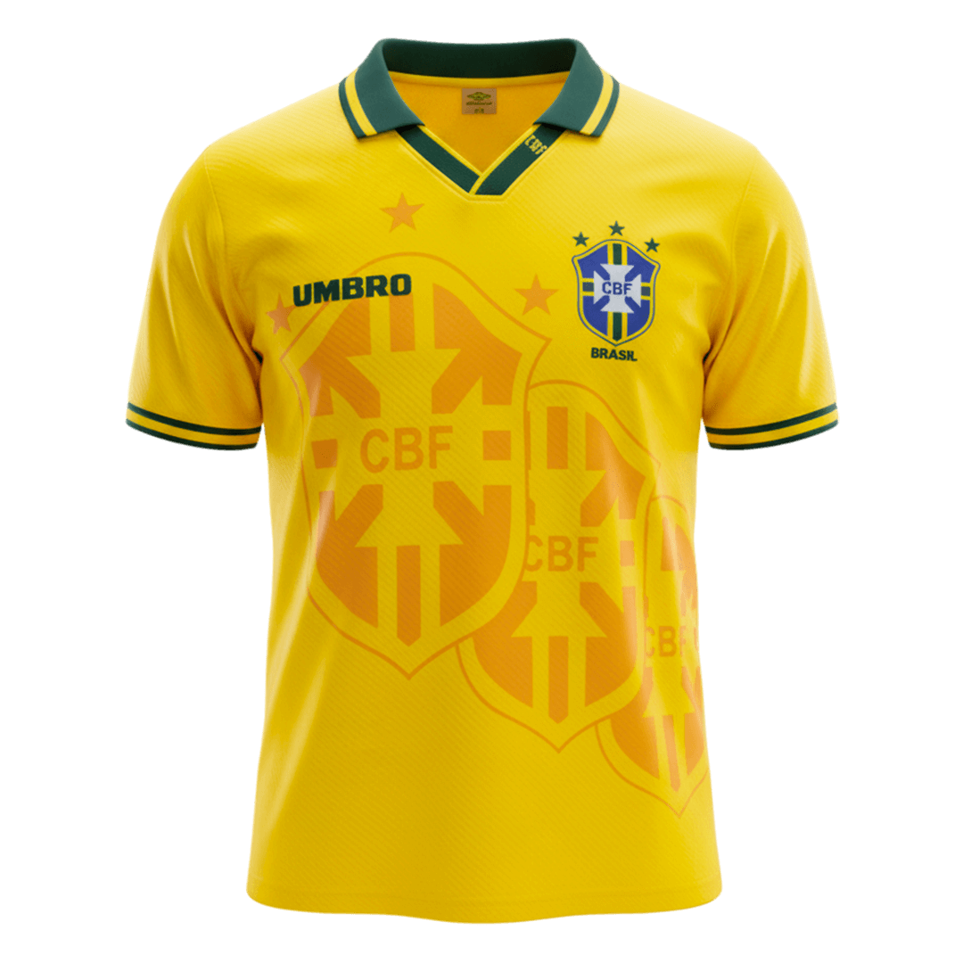 Retro 1994 Brazil Home Football Shirt