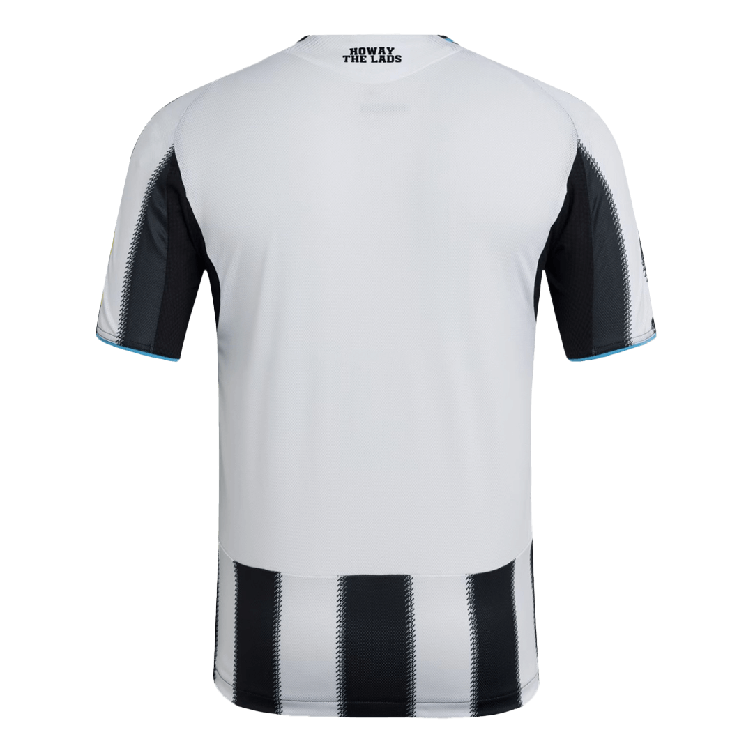 Player Version Newcastle United Home Football Shirt 2025/26 Black&White