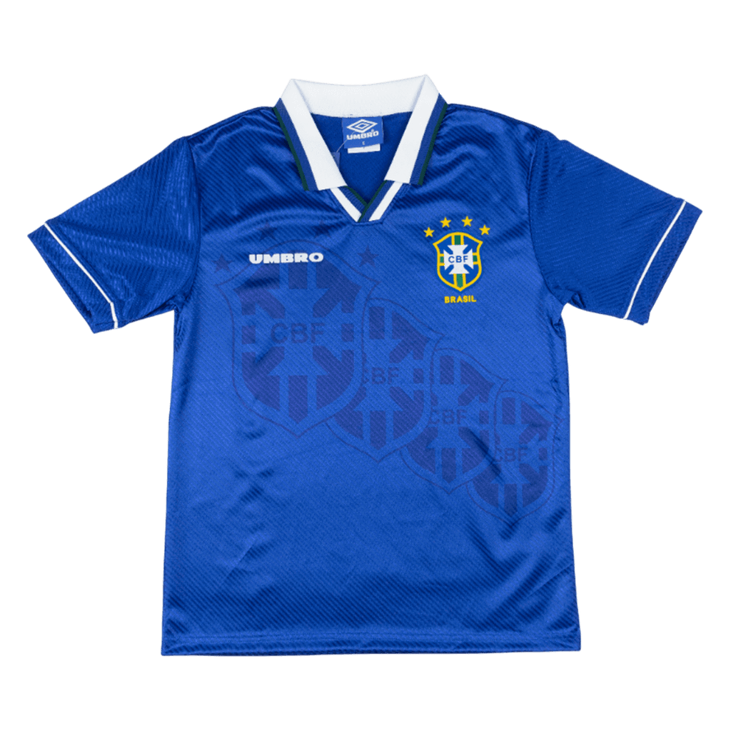 Retro 94/96 Brazil Away Football Shirt