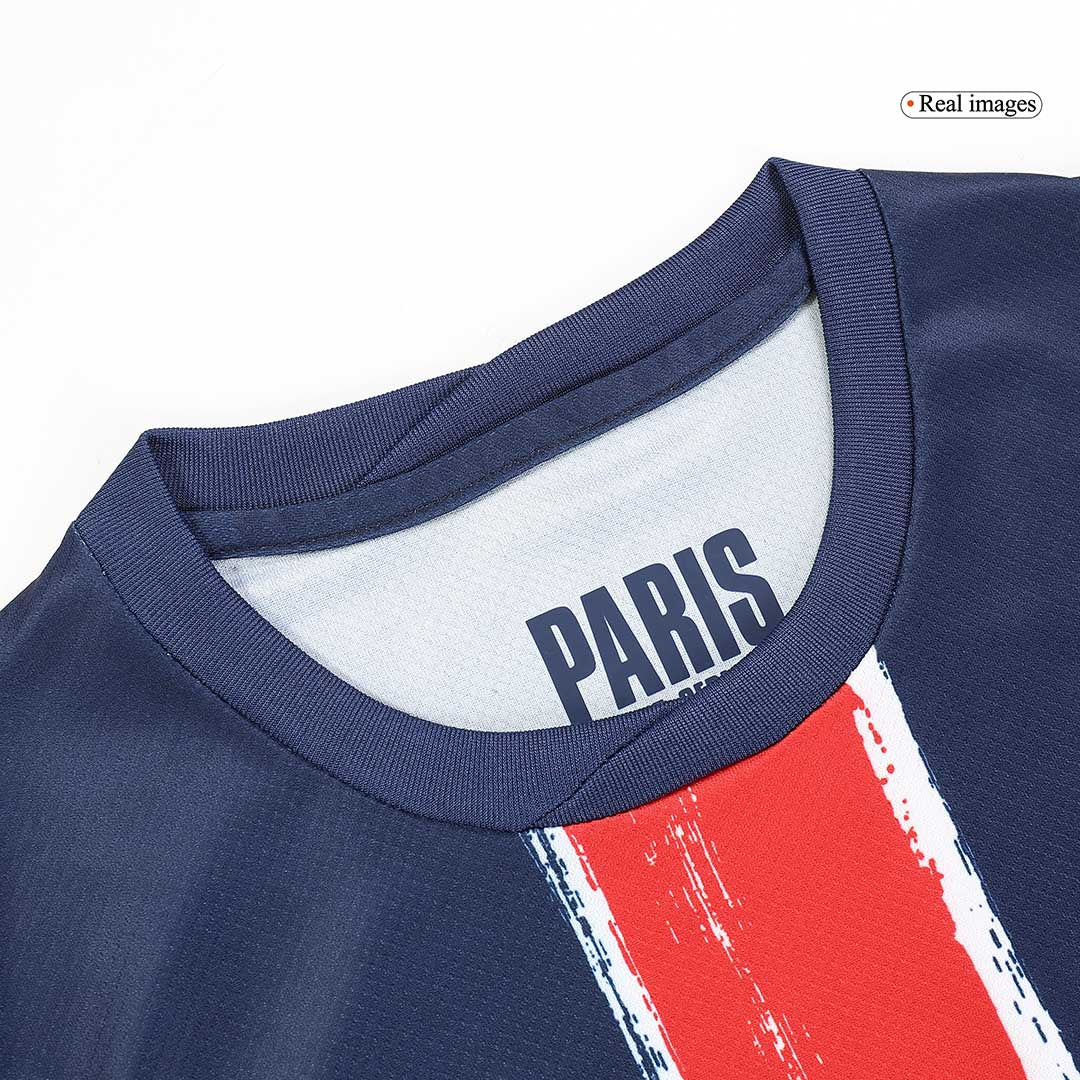 Kid's PSG Home Football Shirt Kit(Jersey+Shorts+Socks) 2024/25
