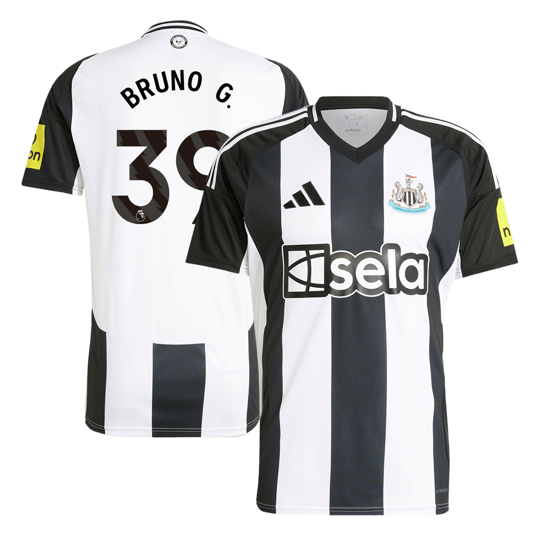 BRUNO G. #39 Newcastle United Home Football Shirt