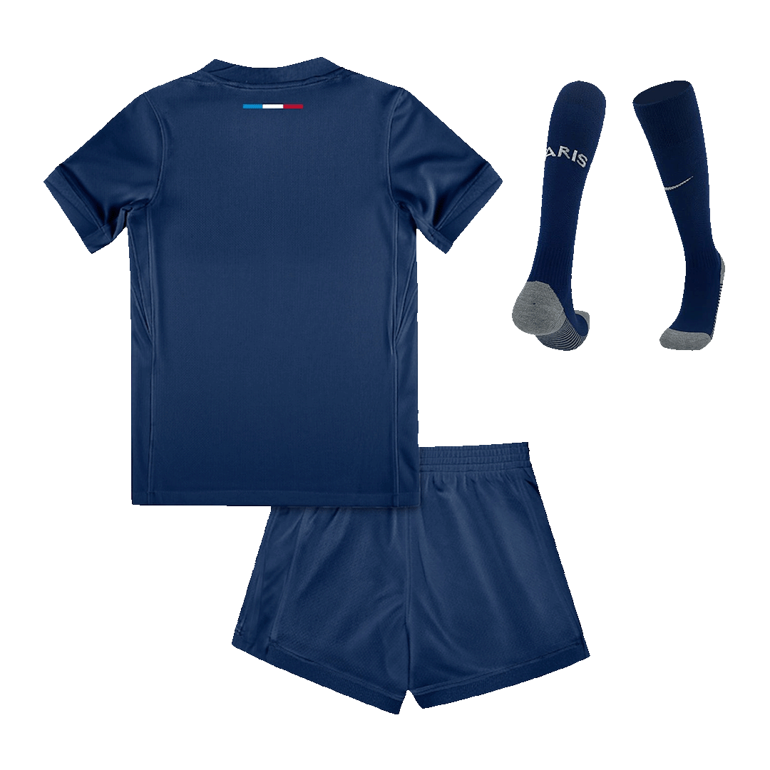 Kid's PSG Home Football Shirt Kit(Jersey+Shorts+Socks) 2024/25