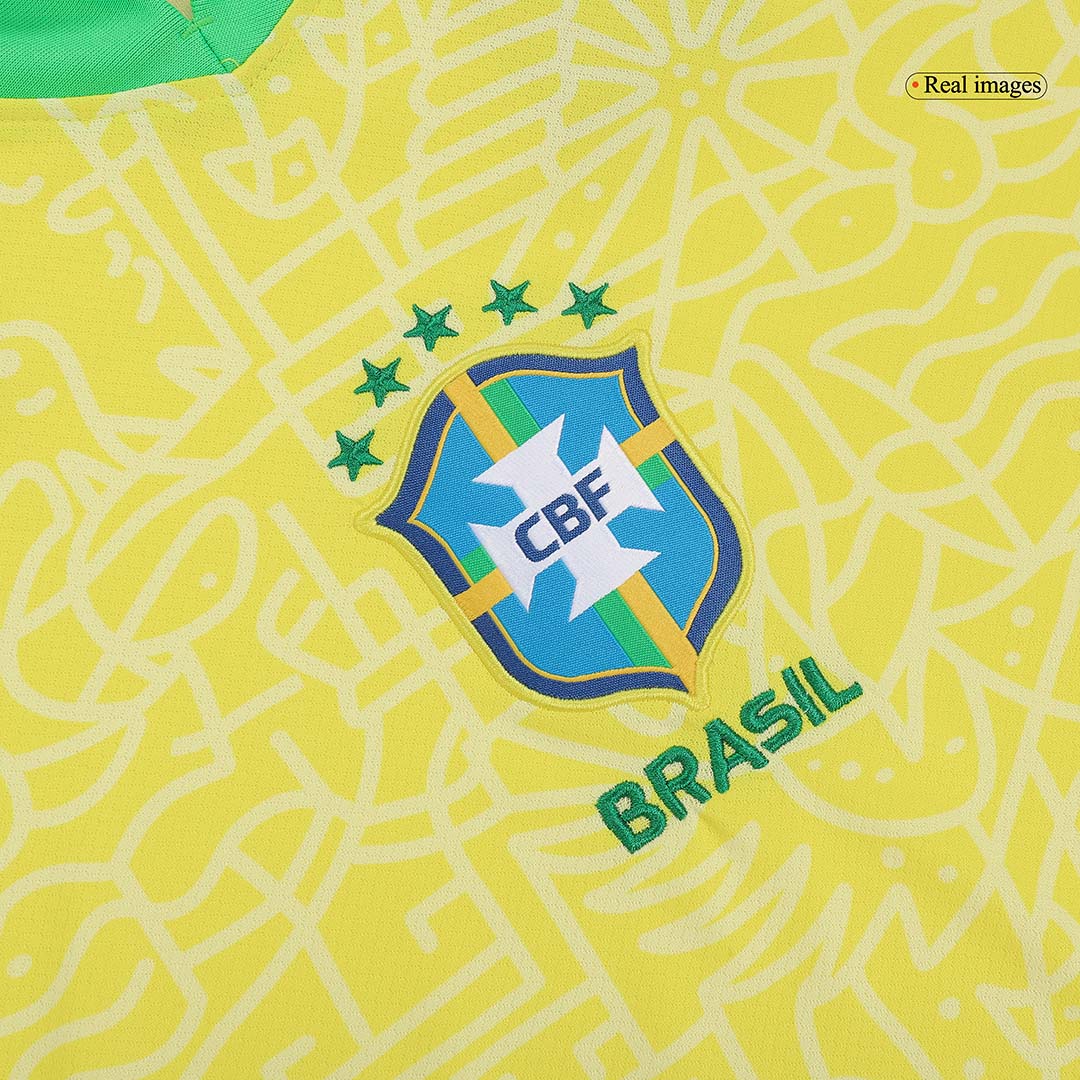 RAPHINHA #11 Brazil Home Football Shirt Copa America 2024