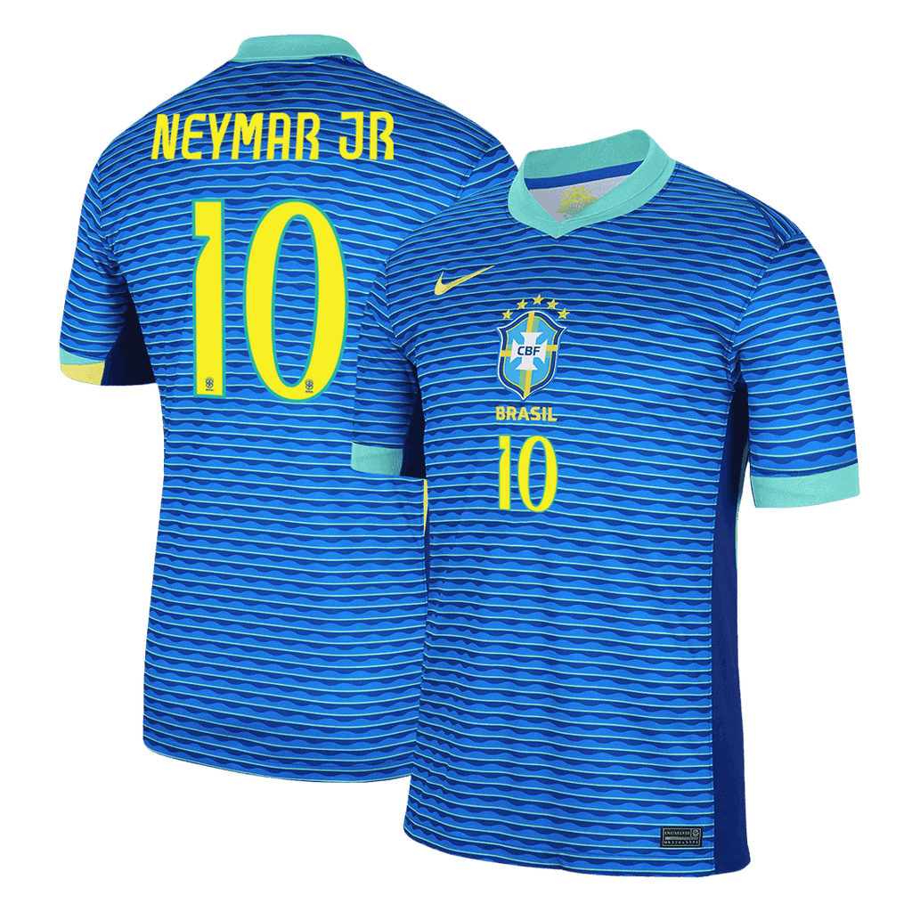 NEYMAR JR #10 Brazil Away Football Shirt 2024