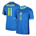 RAPHINHA #11 Brazil Away Football Shirt Copa America 2024