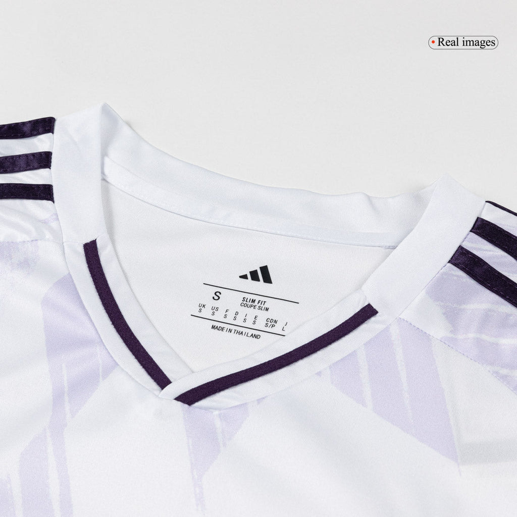Manchester United Away Long Sleeve Football Shirt 2025/26 White