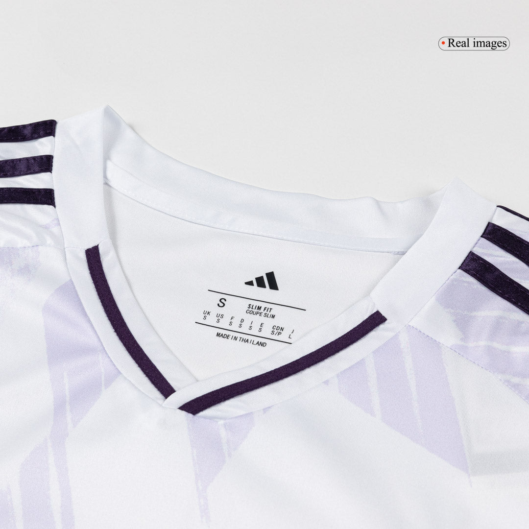 Manchester United Away Long Sleeve Football Shirt 2025/26 White