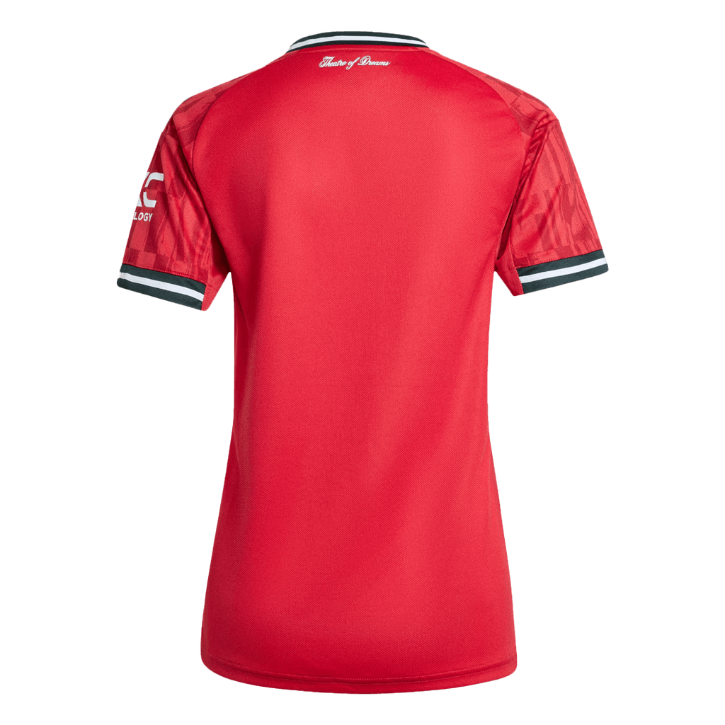 Women's Manchester United Home Football Shirt 2025/26 Red