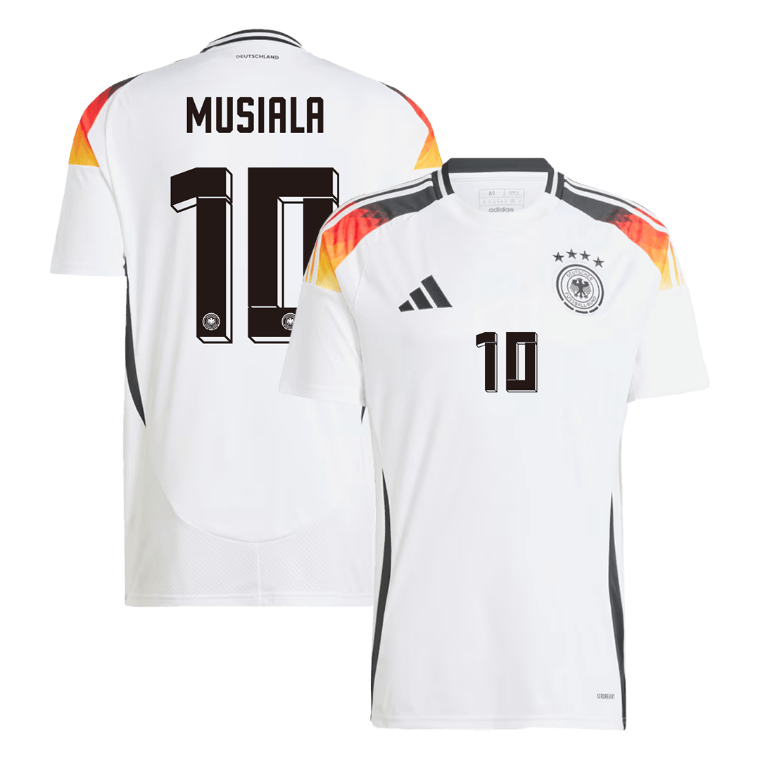 MUSIALA #10 Germany Home Football Shirt Euro 2024