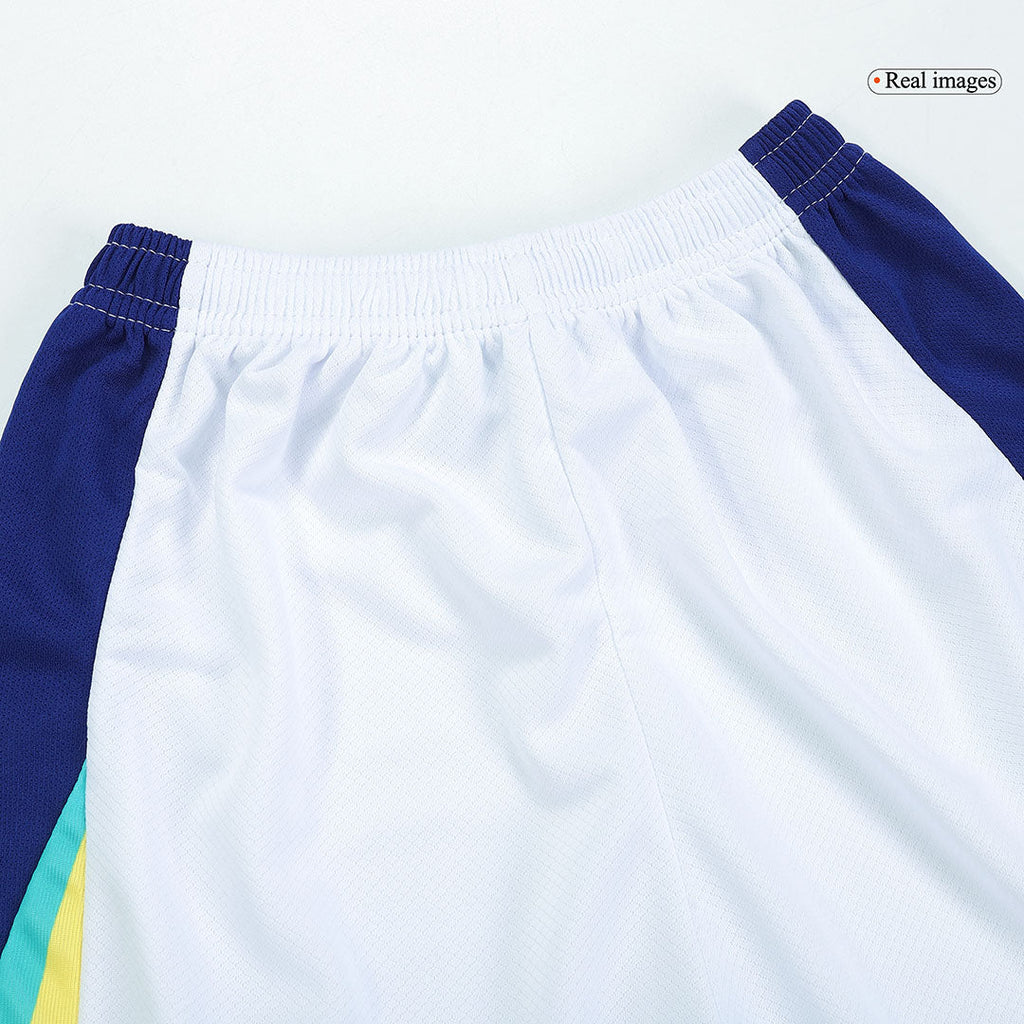 Kid's Brazil Away Football Shirt Kit(Jersey+Shorts+Socks) Copa America 2024