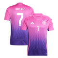 HAVERTZ #7 Germany Away Football Shirt Euro 2024