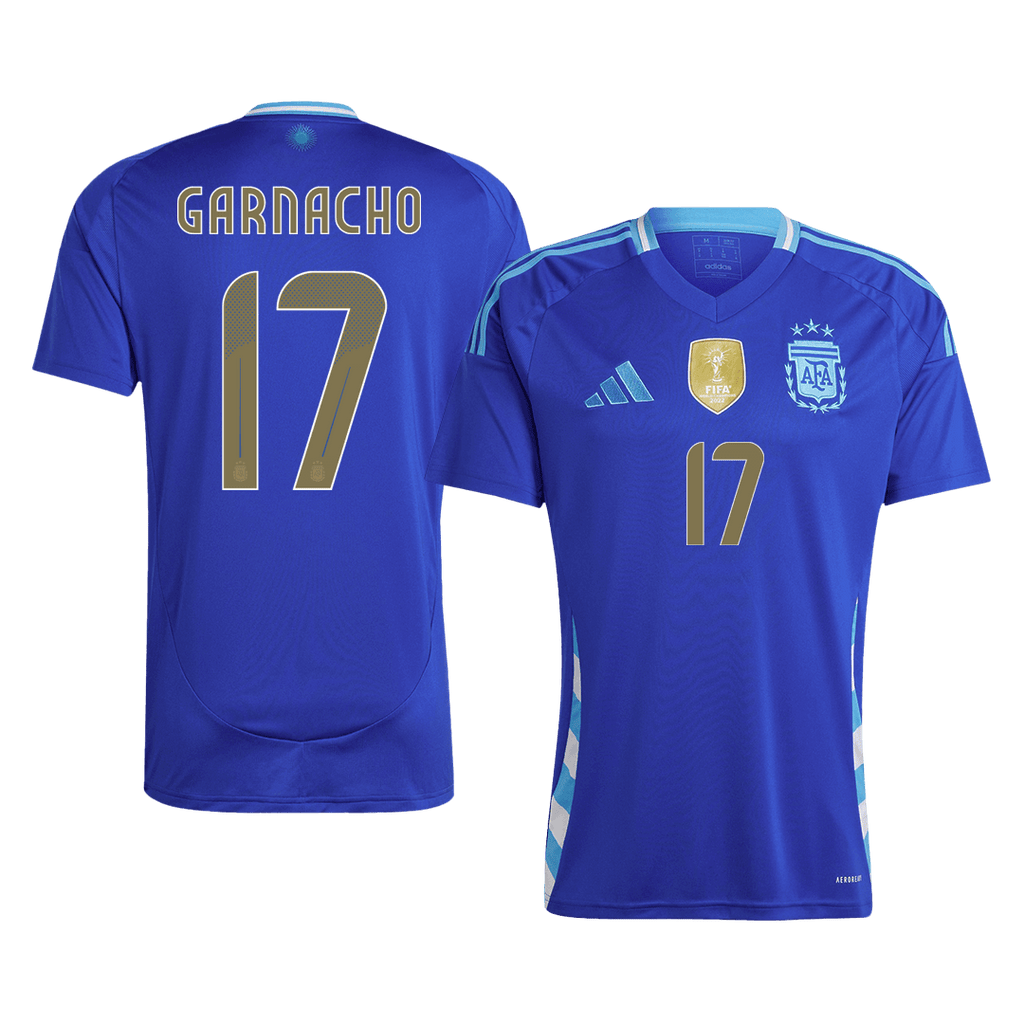 GARNACHO #17 Argentina Away Football Shirt 2024