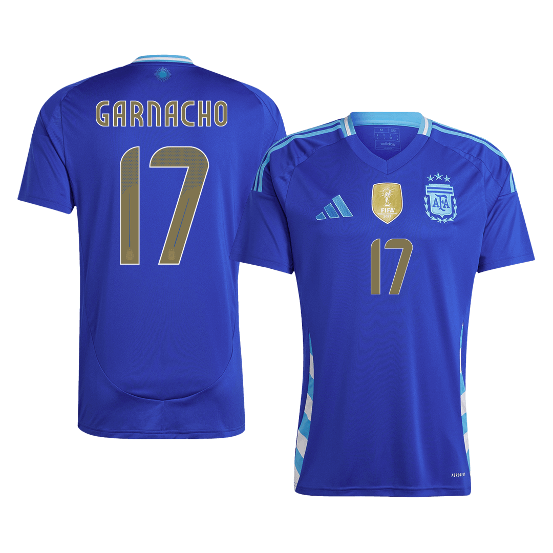 GARNACHO #17 Argentina Away Football Shirt 2024