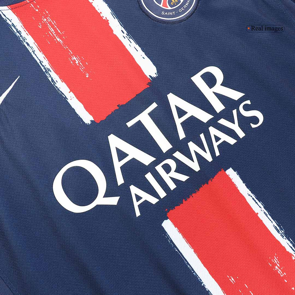 KVARATSKHELIA #7 PSG Home Football Shirt 2024/25