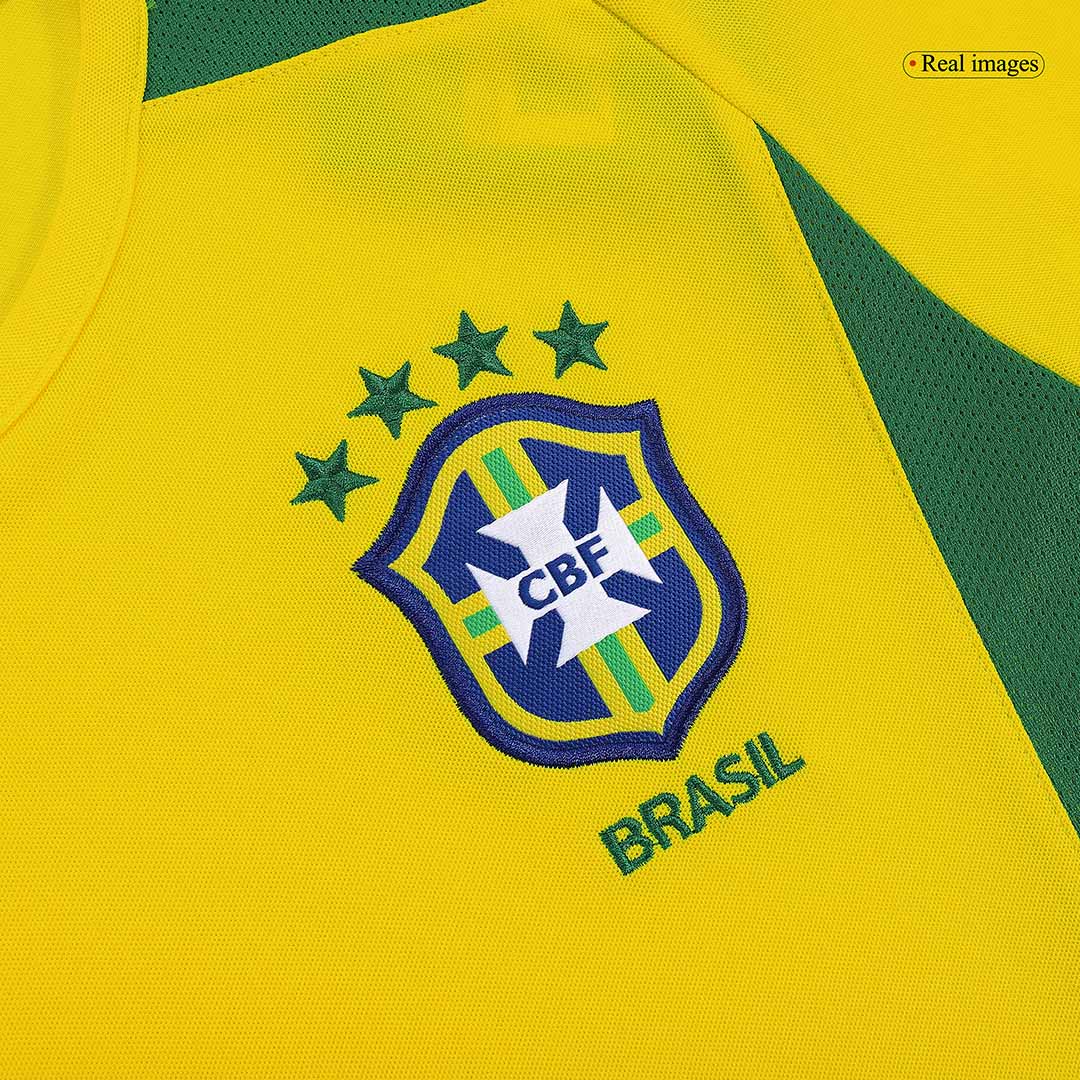 Retro RONALDO #9 2002/03 Brazil Home Football Shirt