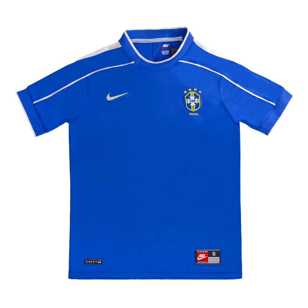 Retro 1998 Brazil Away Football Shirt