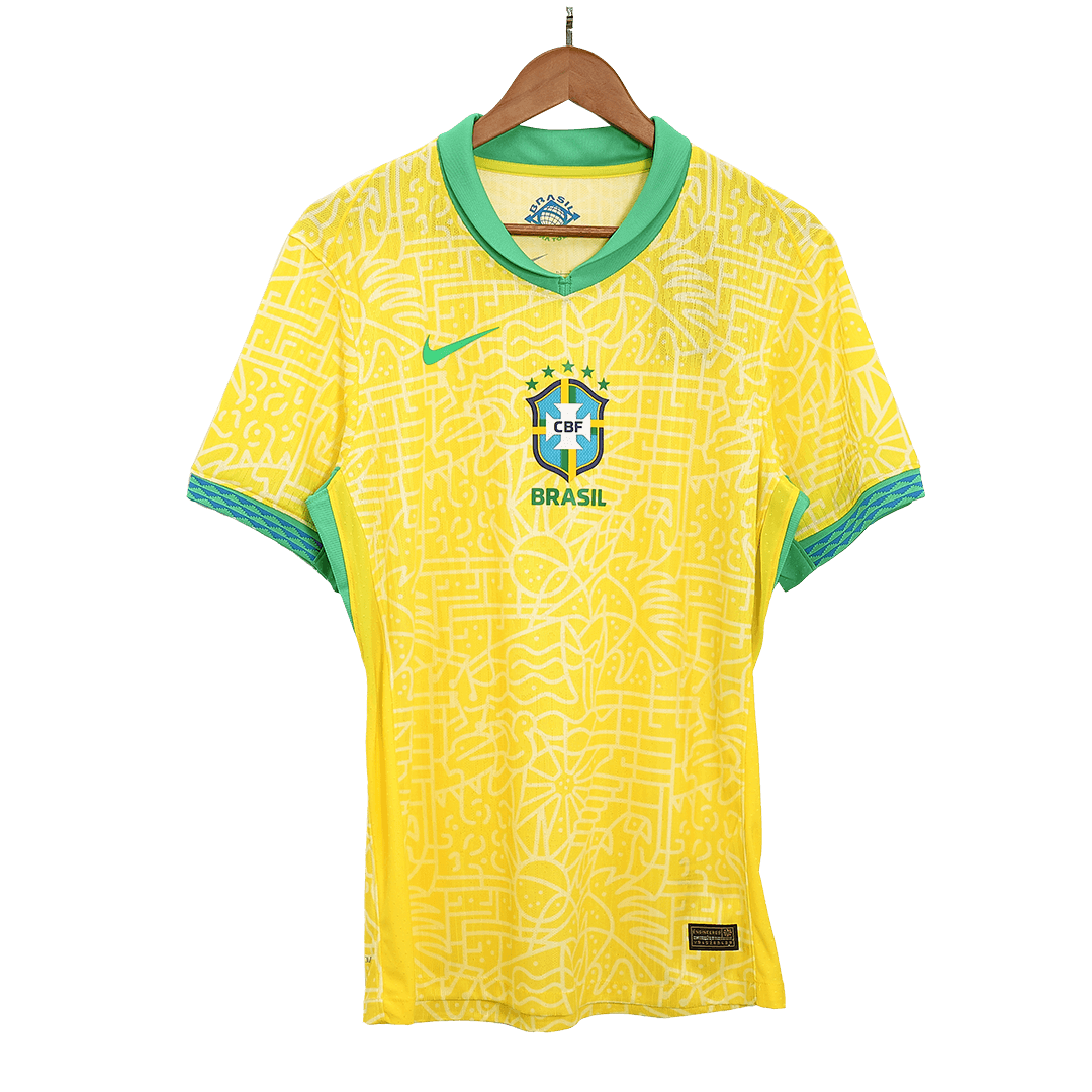 Player Version Brazil Home Football Shirt Copa America 2024
