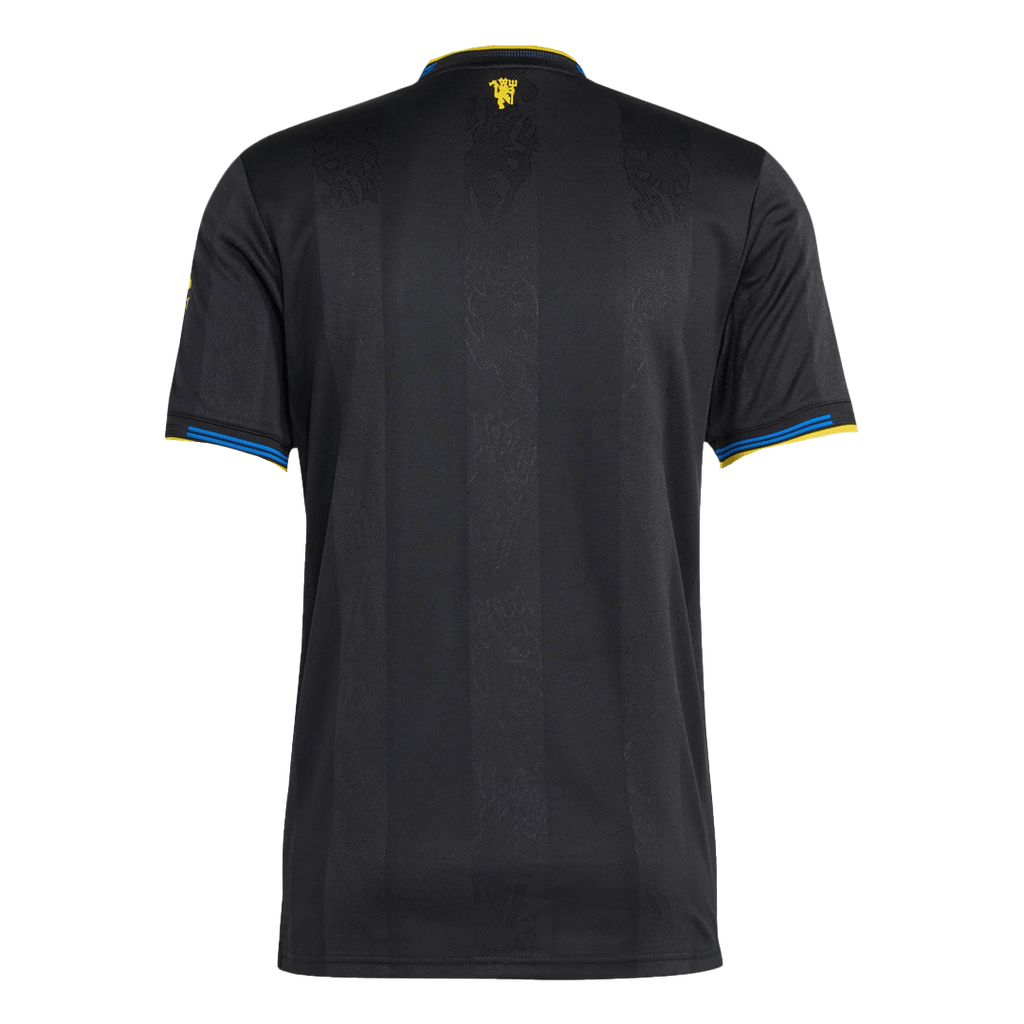 Player Version Manchester United Third Away Football Shirt 2025/26 Black