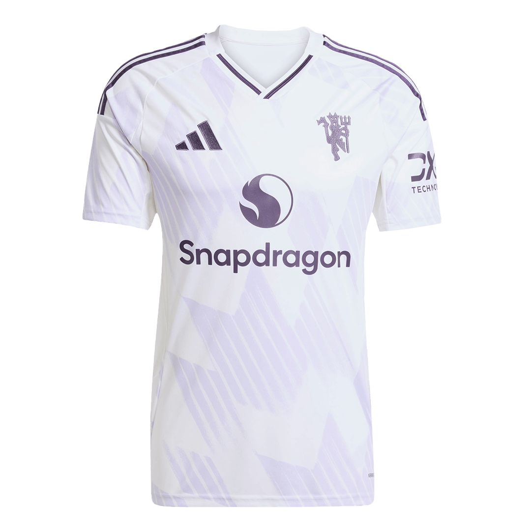 Manchester United Away Football Shirt 2025/26 White