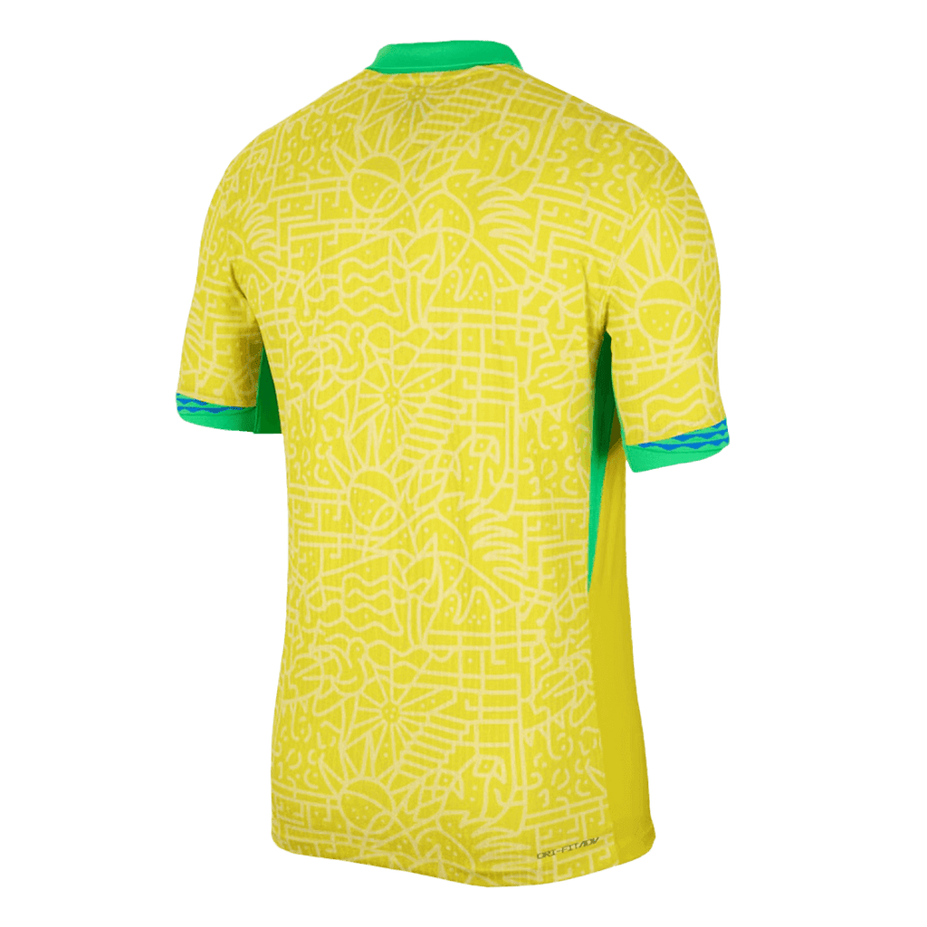 Player Version Brazil Home Football Shirt Copa America 2024