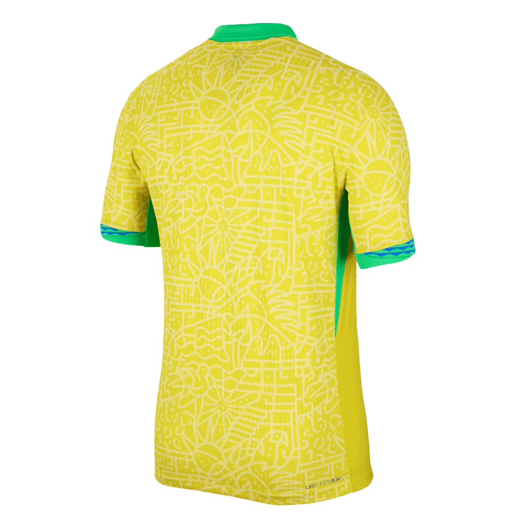 Player Version Brazil Home Football Shirt Copa America 2024