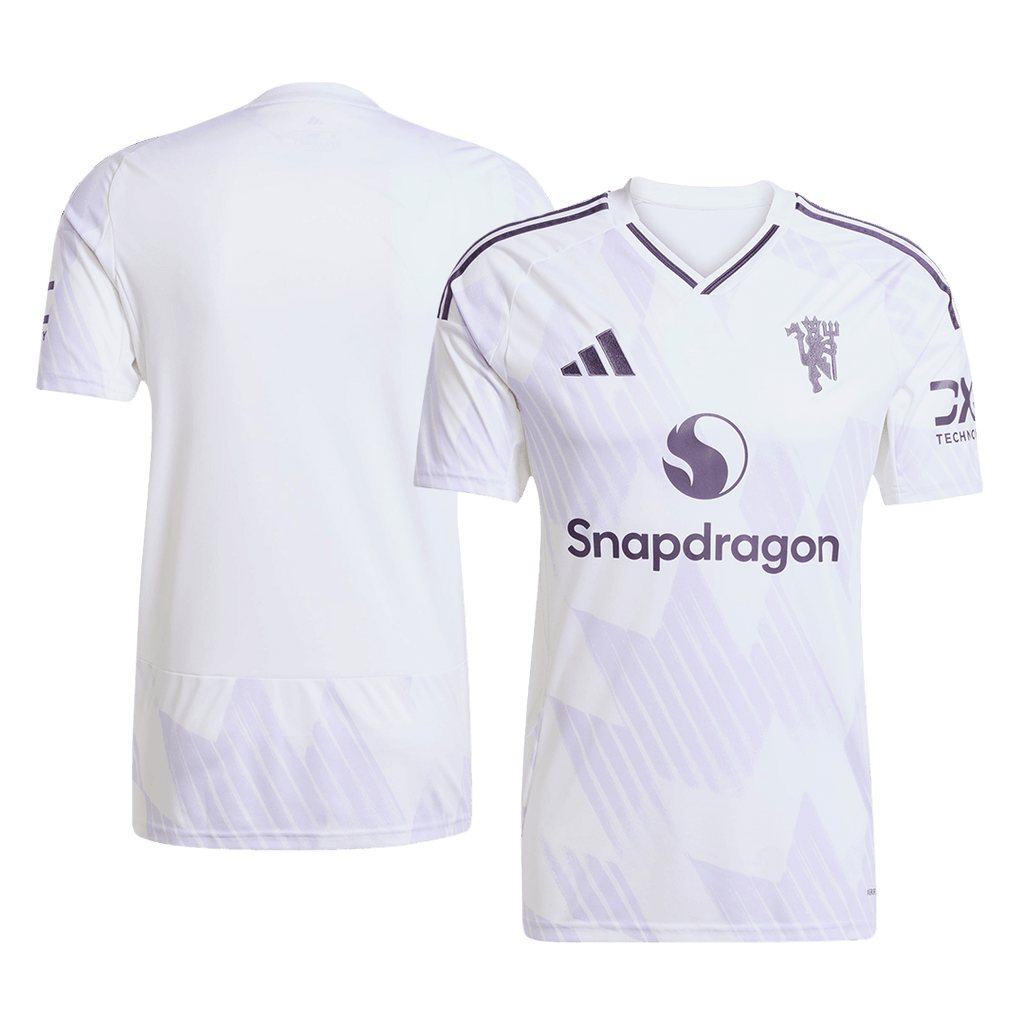 Manchester United Away Football Shirt 2025/26 White