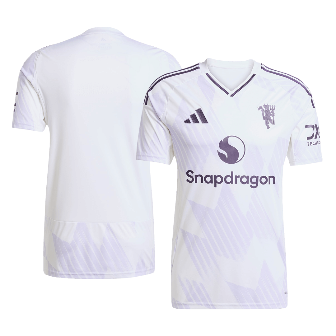 Manchester United Away Football Shirt 2025/26 White