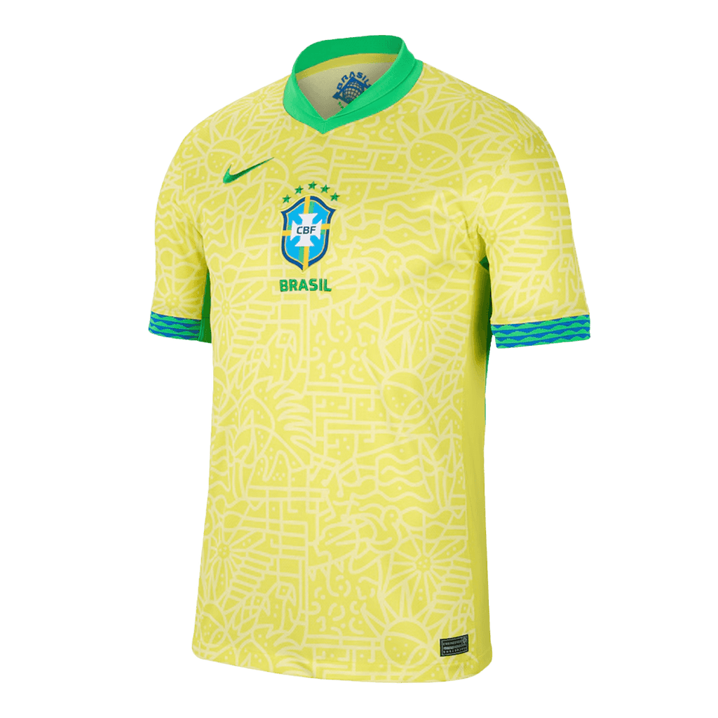 Brazil Home Football Shirt Copa America 2024
