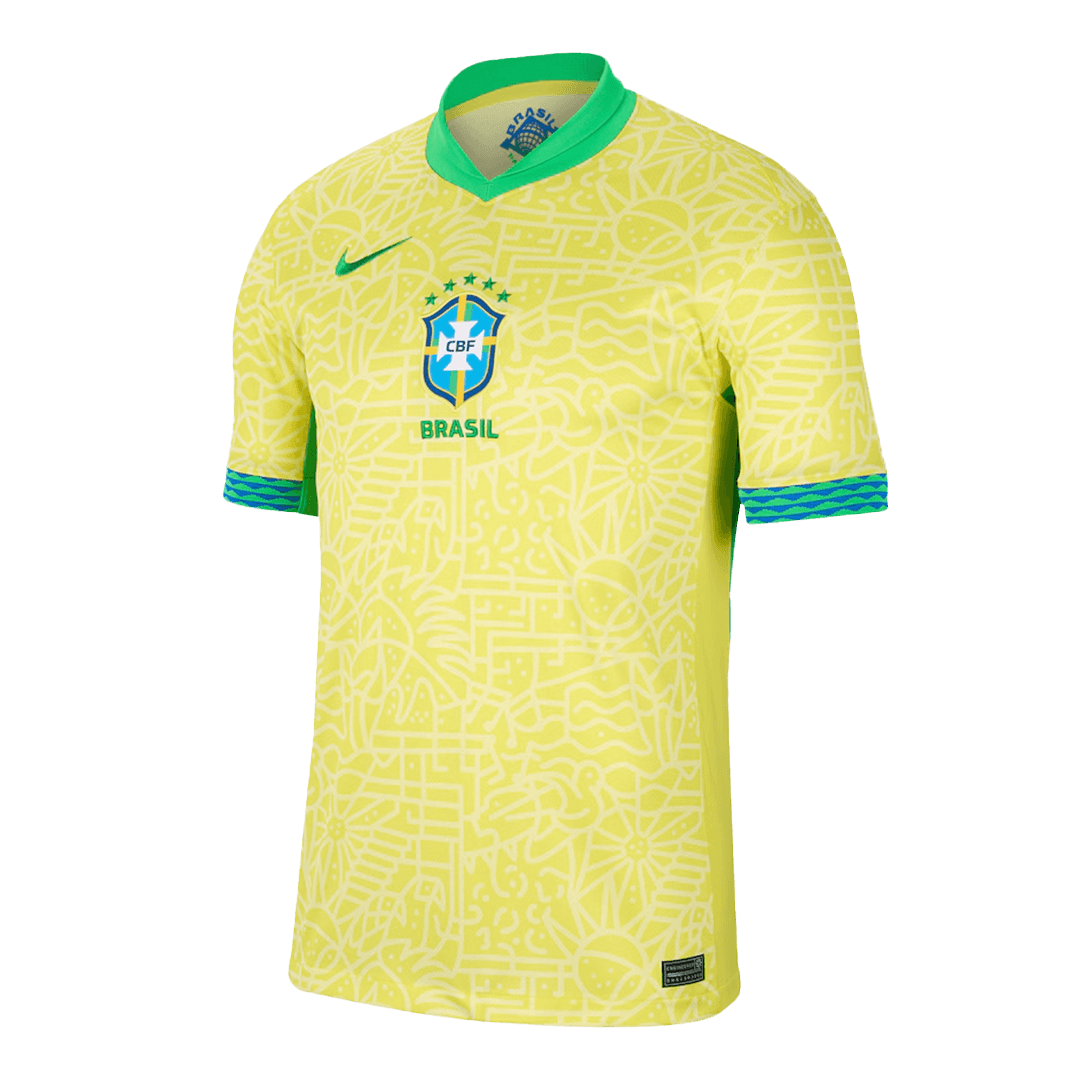 Brazil Home Football Shirt Copa America 2024
