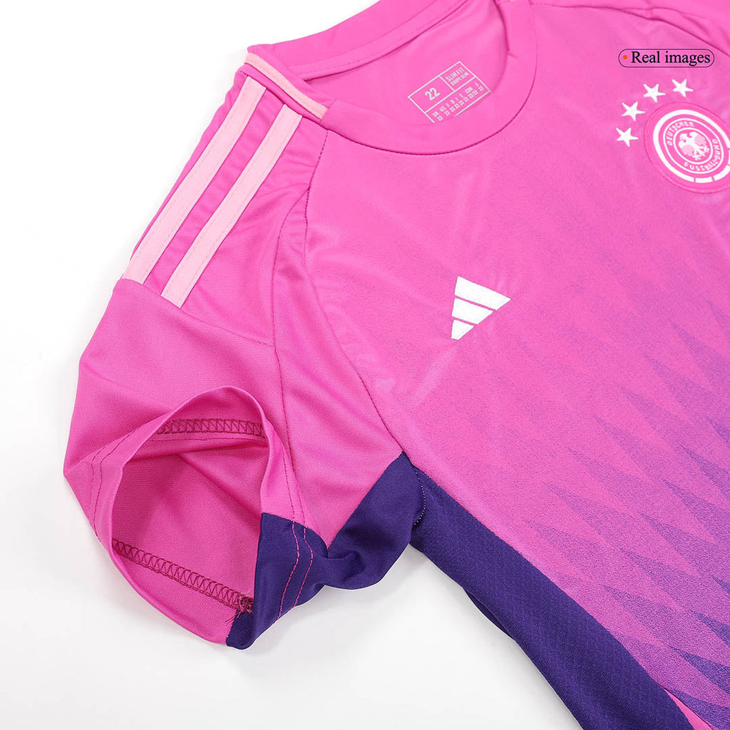 Kid's Germany Away Football Shirt Kit(Jersey+Shorts) Euro 2024