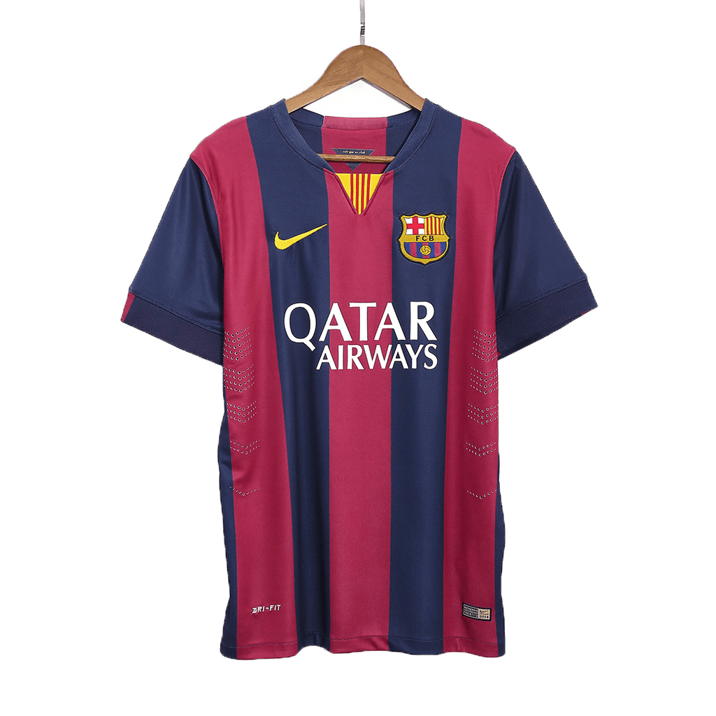 Retro 2014/15 Barcelona Home Football Shirt