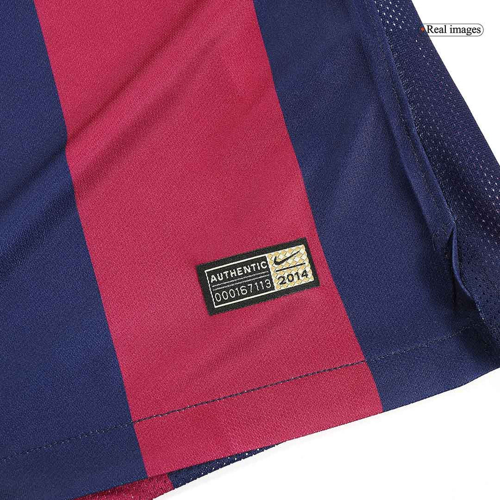Retro 2014/15 Barcelona Home Football Shirt