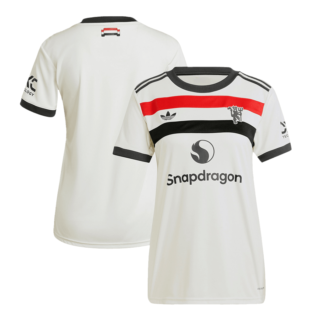 Women's Manchester United Third Away Football Shirt Shirt 2024/25