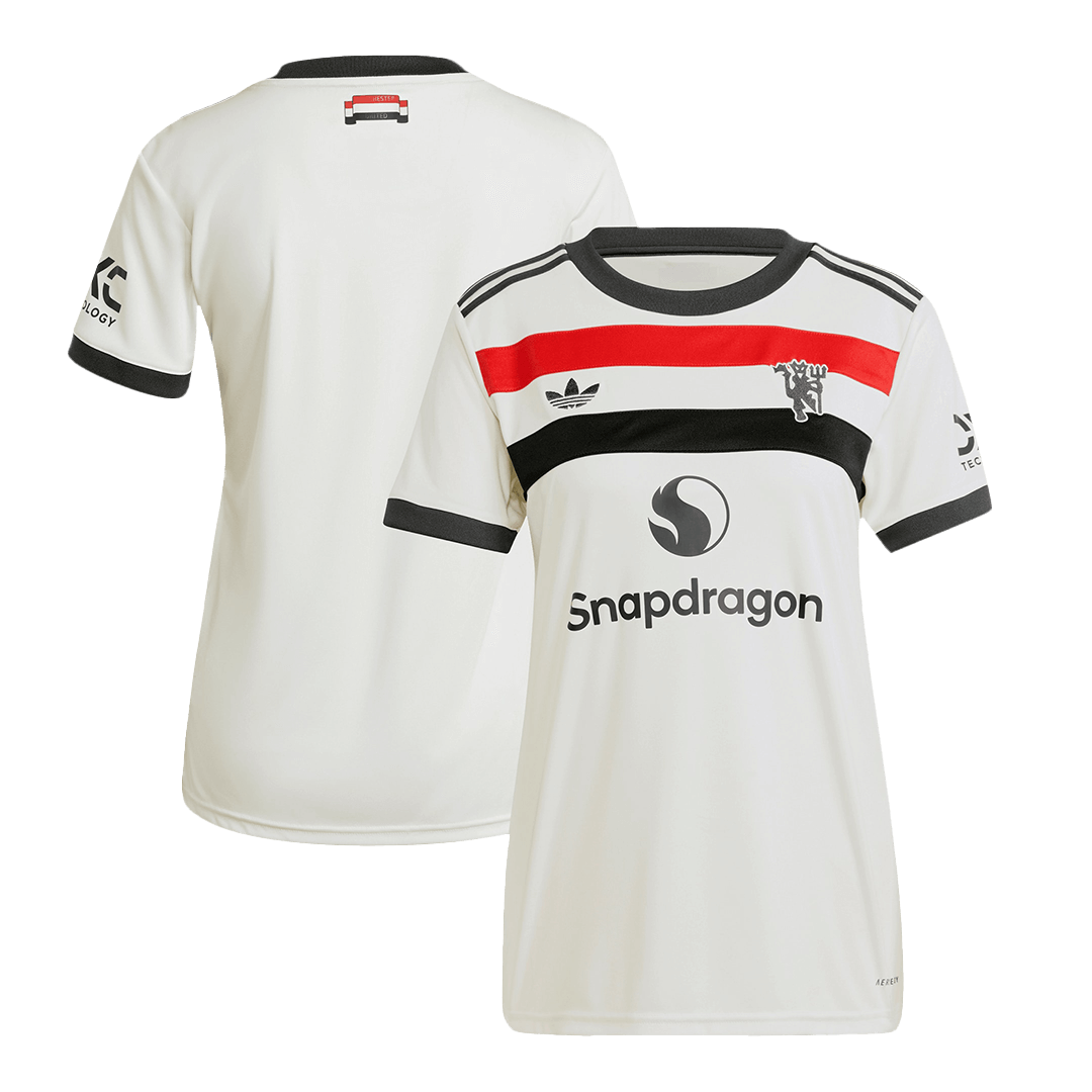 Women's Manchester United Third Away Football Shirt Shirt 2024/25