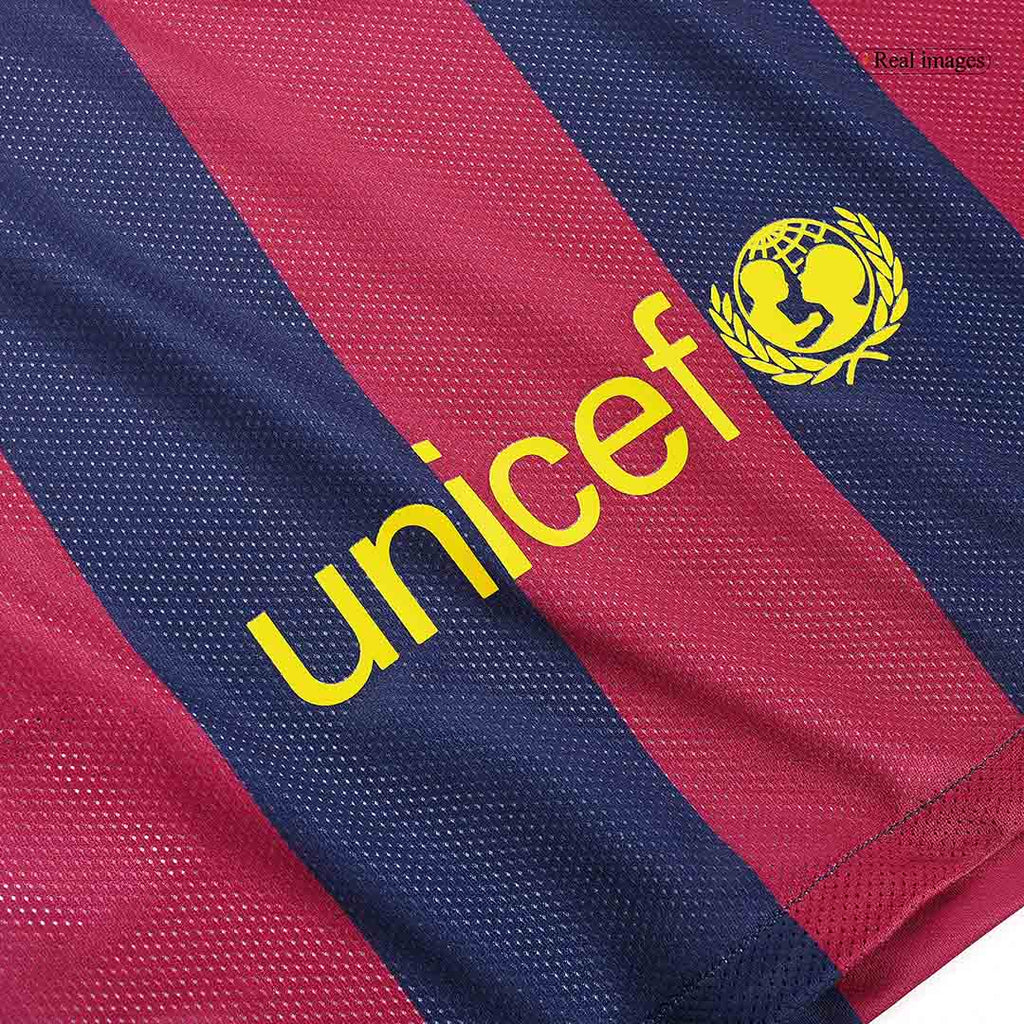 Retro 2014/15 Barcelona Home Football Shirt