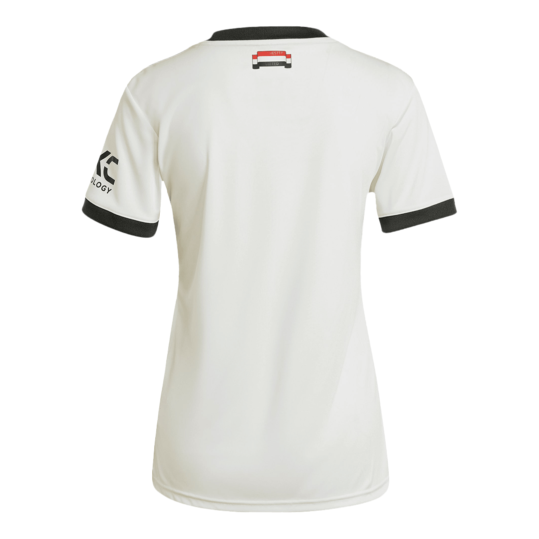 Women's Manchester United Third Away Football Shirt Shirt 2024/25